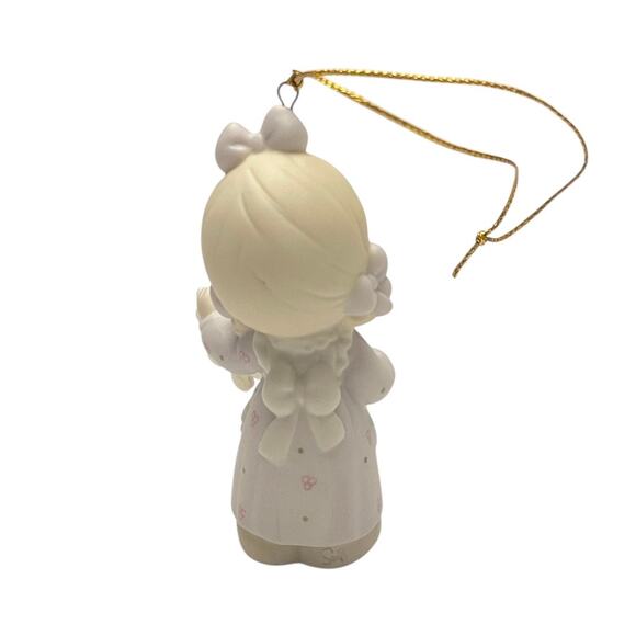 Vintage 1995 PRECIOUS MOMENTS ORNAMENT "He Covers The Earth With His Beauty" - Picture 2 of 4